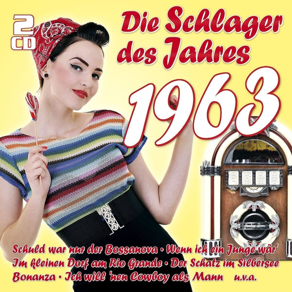 Die Schlager des Jahres 1963 2 CDs