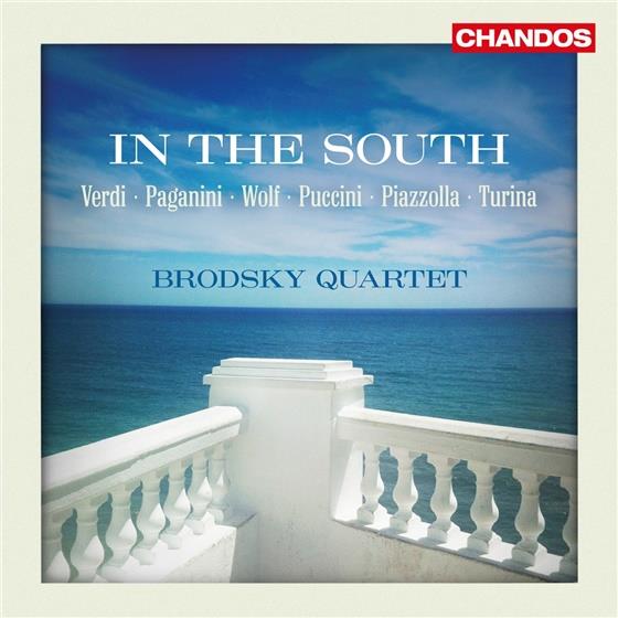 Brodsky Quartet, Giacomo Puccini (1858-1924), Joaquin Turina Peréz (1882-1949), Giuseppe Verdi (1813-1901), … - In The South / Kammermusik - Verdi - Streichquartett / Piazzolla - Streichquartett / Puccini - Crisantemi / Wolf - Italienische Serenade / Turina - La oracion del torero