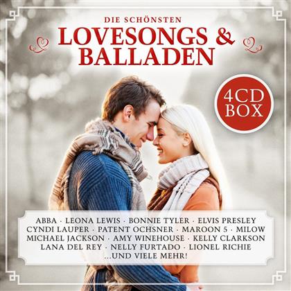 Die Sch&ouml;nsten Lovesongs & Balladen (4 CDs)