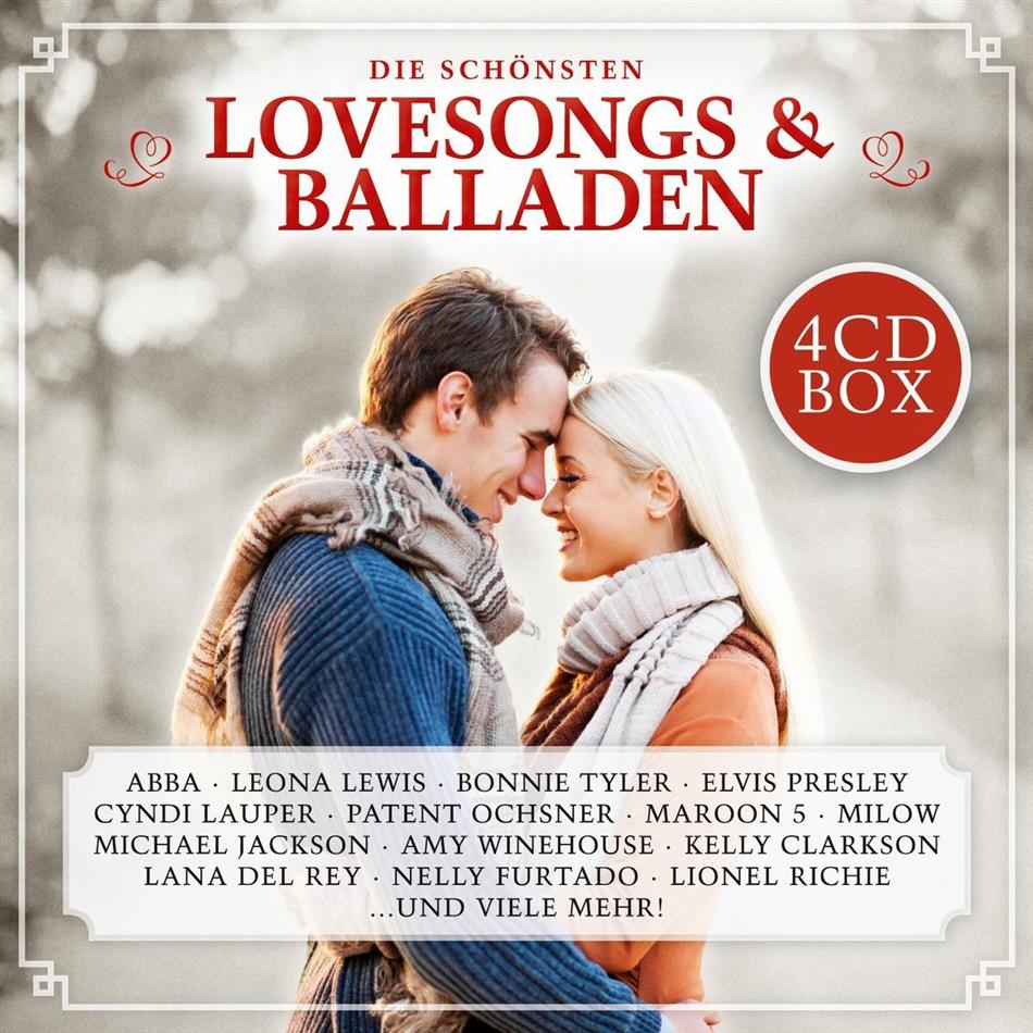 Die Schönsten Lovesongs & Balladen 4 CDs