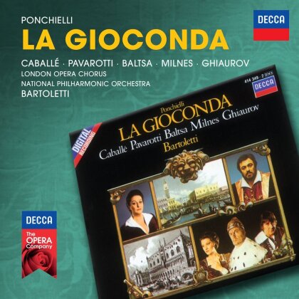 London Opera Chorus, Amilcare Ponchielli (1834-1886), Montserrat Caball&eacute;, Luciano Pavarotti, Agnes Baltsa, &hellip; - La Gioconda (3 CDs)