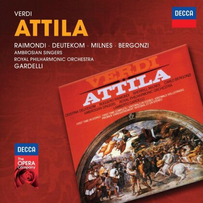 Ambrosian Singers, Ruggero Raimondi, Christina Deutekom, Sherrill Milnes, &hellip; - Atilla (2 CDs)