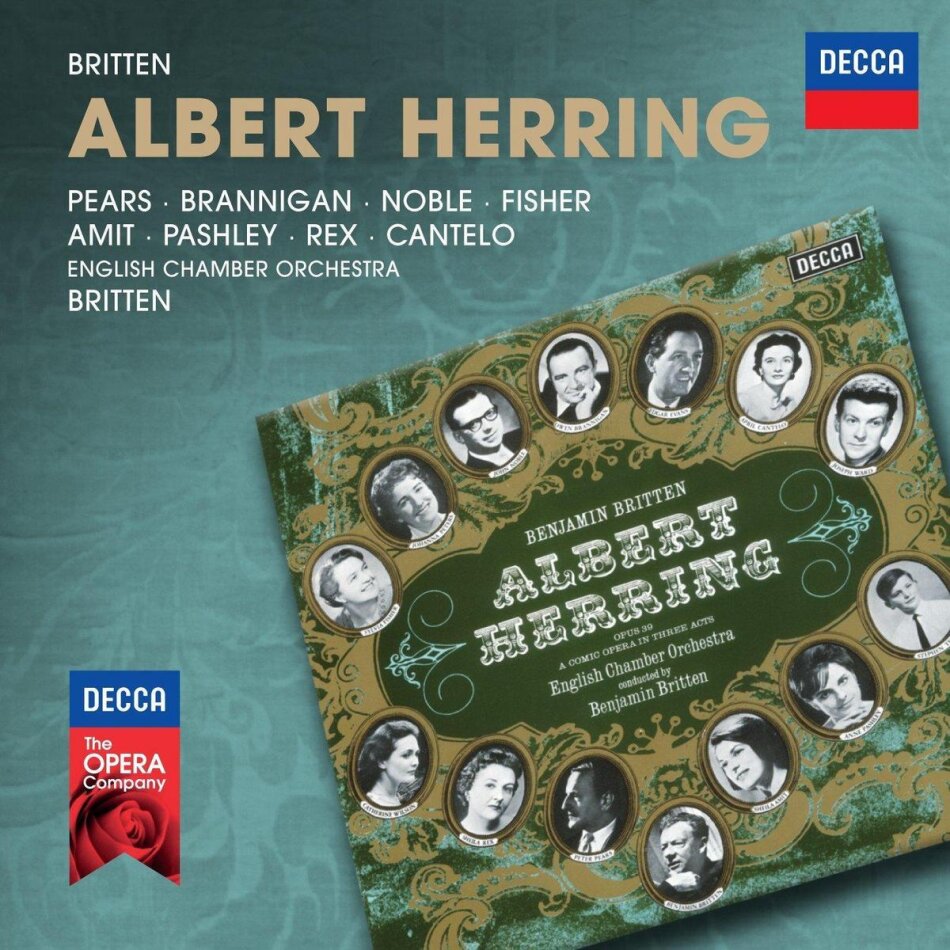 John Noble, Sylvia Fisher, Sheila Amit, Anne Pashley, Sheila Rex, … - Albert Herring 2 CDs