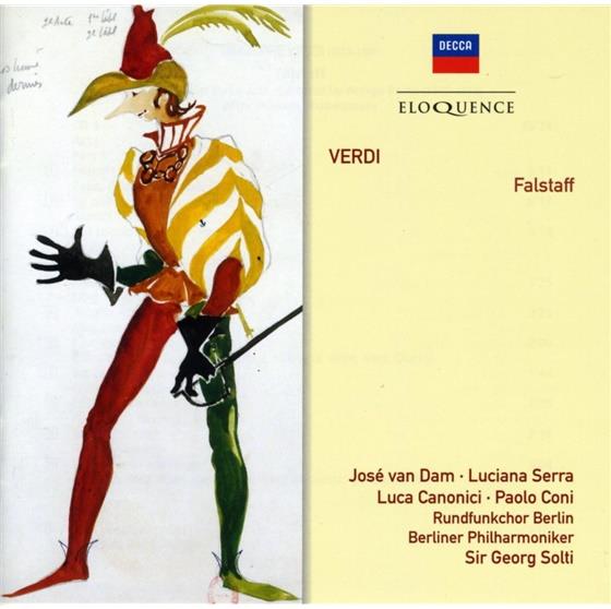 Jose van Dam, Luciana Serra, Luca Canonici & Giuseppe Verdi (1813-1901) - Falstaff 2 CDs