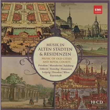 Wolfgang Amadeus Mozart (1756-1791), Georg Friedrich H&auml;ndel (1685-1759), Steffani & Nikolaus Harnoncourt - Musik In Alten Staedten & Resi (10 CD)