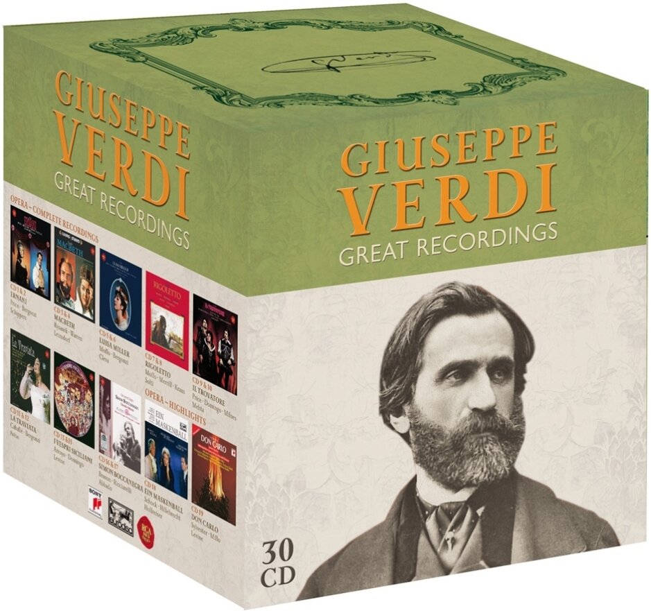 Various & Giuseppe Verdi (1813-1901) - Giuseppe Verdi - Great Recordings 30 CDs