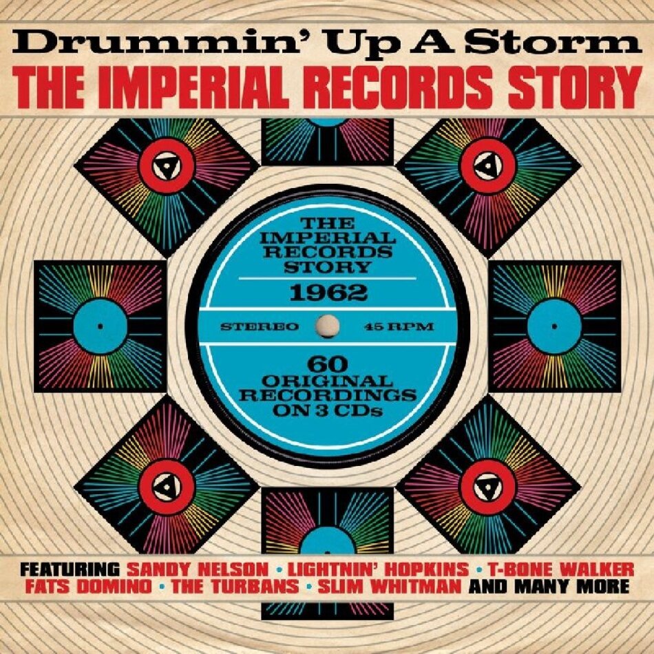 Drummin' Up A Storm - Various - Imperial Records Story 3 CDs