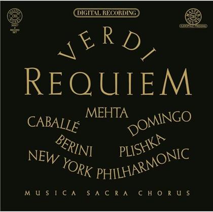 Montserrat Caball&eacute;, Pl&aacute;cido Domingo, Giuseppe Verdi (1813-1901), Zubin Mehta & New York Philharmonic Orchestra - Requiem (2 CD)