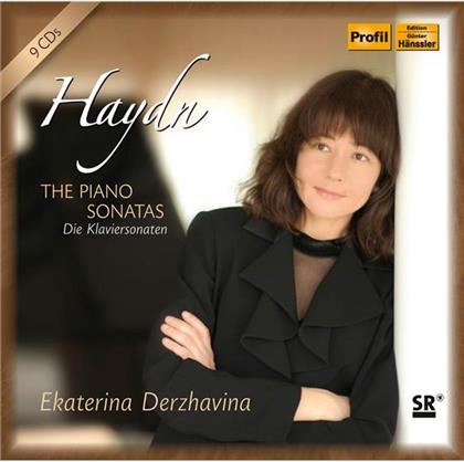 Joseph Haydn (1732-1809) & Ekaterina Derzhavina - Piano Sonatas - die Klaviersonaten (9 CDs)
