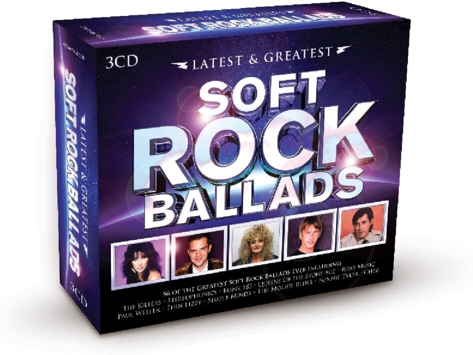 Latest & Greatest - Various - Soft Rock Ballads 3 CDs