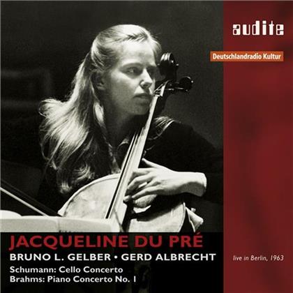 Gerd Albrecht, Johannes Brahms (1833-1897), Robert Schumann (1810-1856), Gerd Albrecht, Jacqueline Du Pre, &hellip; - Schumann - Cello Concerto - Cellokonzert / Brahms - Piano Concerto - Klavierkonzert