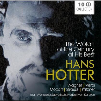 Richard Wagner (1813-1883), Giuseppe Verdi (1813-1901), Wolfgang Amadeus Mozart (1756-1791), Richard Strauss (1864-1949), &hellip; - The Wotan Of The Century At His Best (10 CD)