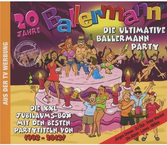 Ultimative Ballermann Party - Various - 2013 3 CDs