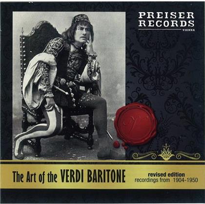 Galeffi - Ruffo - Amato - Lisitsian u.a., Carlo Galeffi, Mario Ancona, Alexander Sved, Pasquale Amato, &hellip; - Art Of The Verdi Baritone - Revised Edition - recordings from 1904-1950