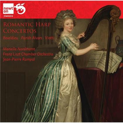 Francois-Adrien Boieldieu (1775-1834), Giovanni Battista Viotti (1755-1824), Elias Parish-Alvars, Jean-Pierre Rampal, Marielle Nordmann, &hellip; - Romantic Harp Concertos - Romantische Harfenkonzerte