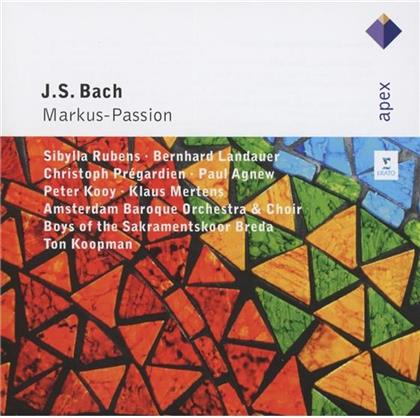 Boys of the Sakramentskoor Breda, Sibylla Rubens, Bernhard Landauer, Christoph Pr&eacute;gardien, Paul Agnew, &hellip; - Markus Passion (2 CDs)