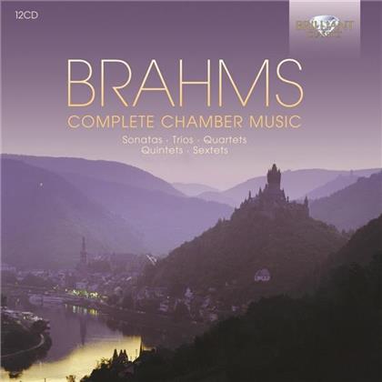 Brandis-Quartett & Johannes Brahms (1833-1897) - Complete Chamber Music - Komplette Kammermusikwerke (12 CD)