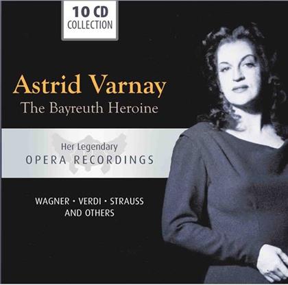 Astrid Varnay & Divers Komponisten - Bayreuth Heroine : Arien Aus Lohengrin, Die Walk&uuml;re u.a. (10 CDs)
