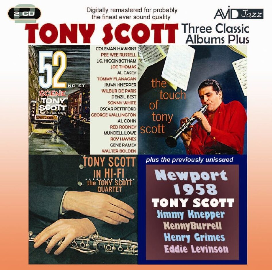 Tony Scott - 3 Classic Albums Plus 2 CD
