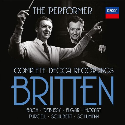 Sir Benjamin Britten (1913-1976), Franz Schubert (1797-1828), Robert Schumann (1810-1856), Johann Sebastian Bach (1685-1750), &hellip; - The Performer - The Complete Decca Recordings (27 CDs)