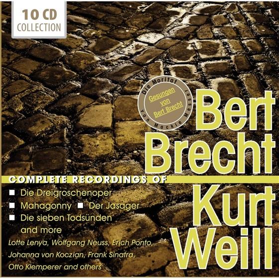 Lotte Lenya, Kurt Weill (1900-1950), Bertold Brecht, Frank Sinatra & Johanna Von Koczian - Die Dreigroschenoper / Mahagonny, Der Jasager, Die 10 CDs