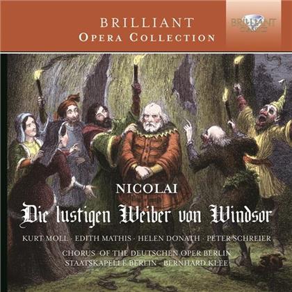 Kurt Moll, Edith Mathis, Helen Donath, Peter Schreier, Otto Nicolai (1810-1849), &hellip; - Die lustigen Weiber von Windsor - Brilliant Opera Colleciton (2 CDs)