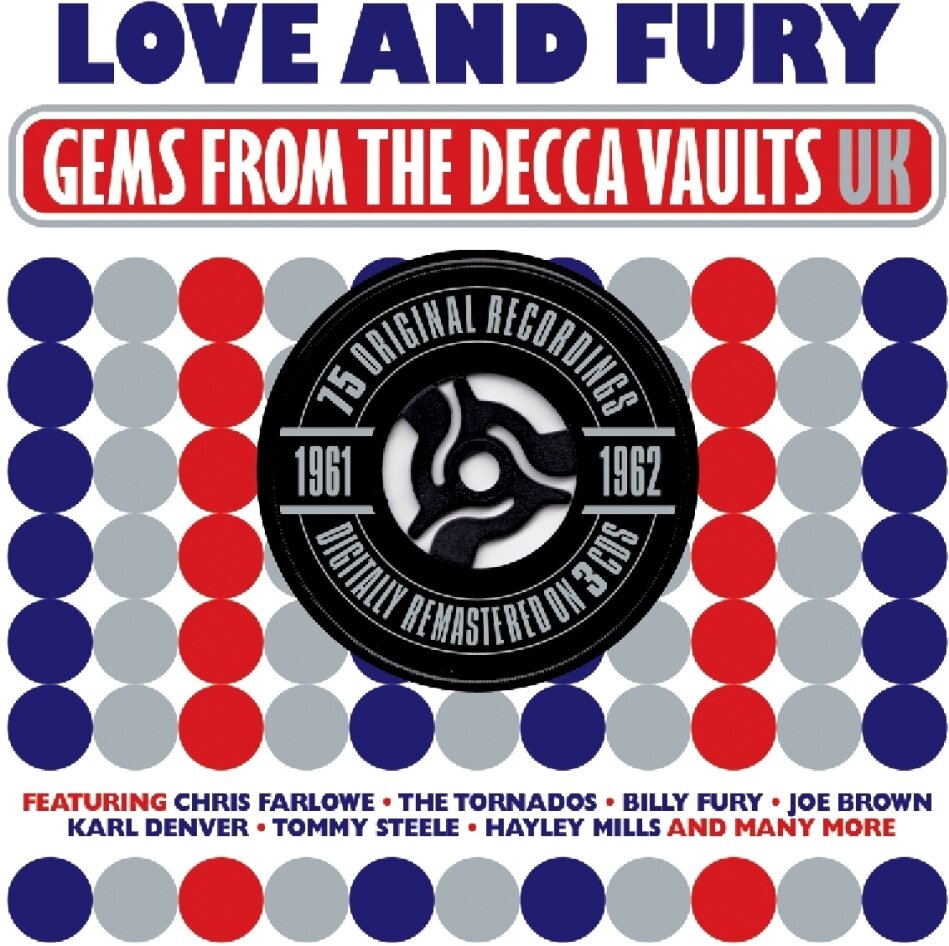 Love & Fury Gems From The Decca Vault 3 CDs