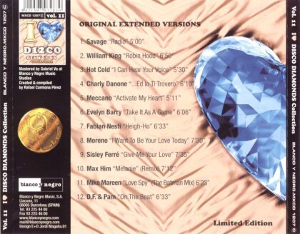 I Love Disco Diamonds - Various 11