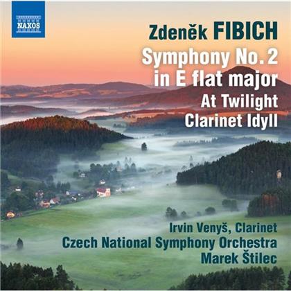Zdenek Fibich, Marek Stilec & Irvin Venys - Symphonie 2, Idyll f&uuml;r Klarinette und Orchester