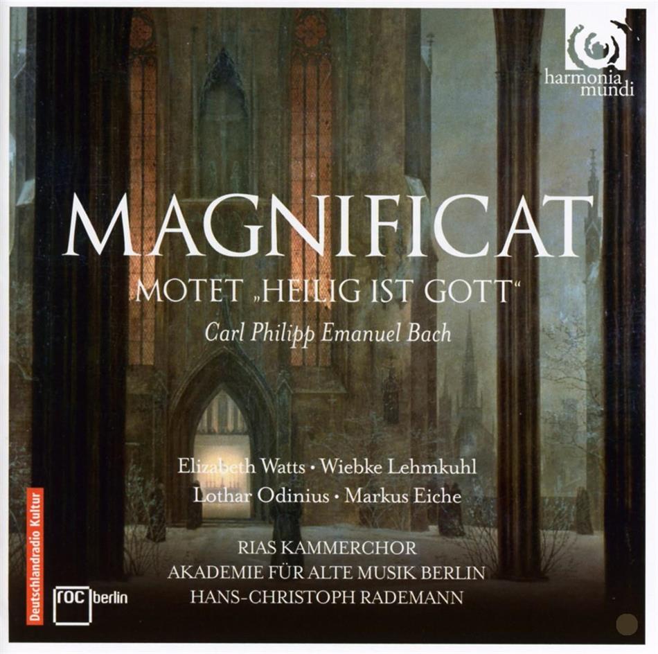 Elizabeth Watts Wiebke Lehmkuhl Lothar Odinius, Elizabeth Watts, Wiebke Lehmkuhl, Lothar Odinius & Carl Philipp Emanuel Bach (1714-1788) - Magnificat Wq.215. Motet "Heilig Ist Gott", Wq.217