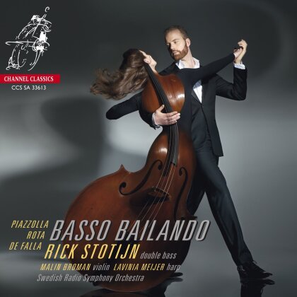 Manuel de Falla (1876-1946), Nino Rota (1911-1979), Astor Piazzolla (1921-1992), Rick Stotijn, &hellip; - Bass Bailando - Divertimento Concertante For Solo Bass And Orchestra