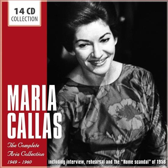 Maria Callas - Complete Aria Collection 1949-1960 - Including Interview, Rehearsal & the Rome Scandal of 1958 14 CDs