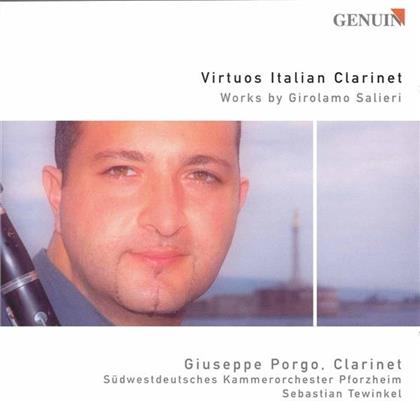 Girolamo Salieri (1794-18**), Gioachino Rossini (1792-1868), Sebastian Tewinkel, Giuseppe Progo & S&uuml;dwestdeutsches Kammerorchester Pforzheim - Virtuos Italian Clarinet