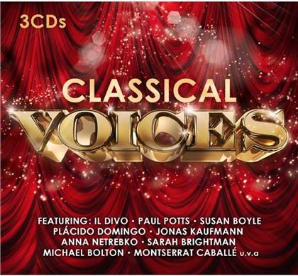 Luciano Pavarotti, Il Divo, Jonas Kaufmann, Michael Bolton, Maria Callas, &hellip; - Classical Voices (3 CDs)