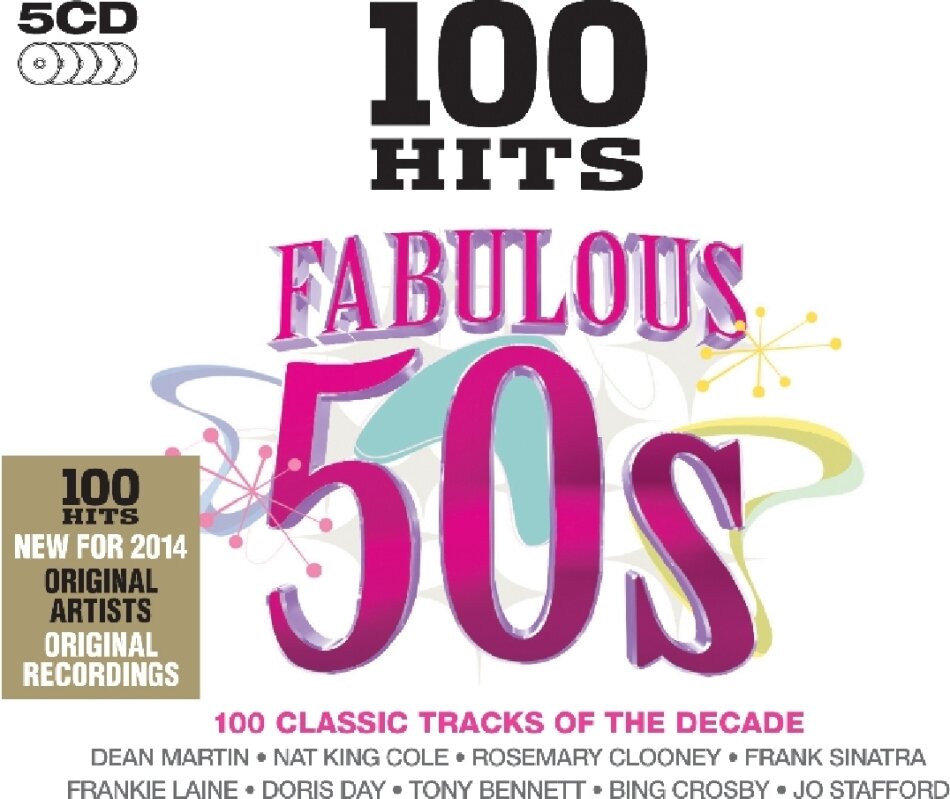 100 Hits - Various - Fabulous 50's 5 CDs