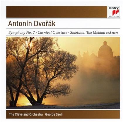 Antonin Dvor&aacute;k (1841-1904), Friedrich Smetana (1824-1884), George Szell & The Cleveland Orchestra - Symphony No. 7, Carnival Overture / Die Moldau