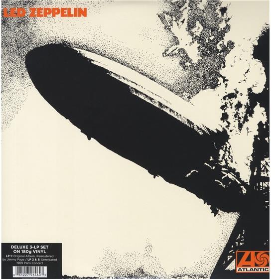 Led Zeppelin - I - 2014 Reissue, Deluxe Edition Version Remasterisée, 3 LP
