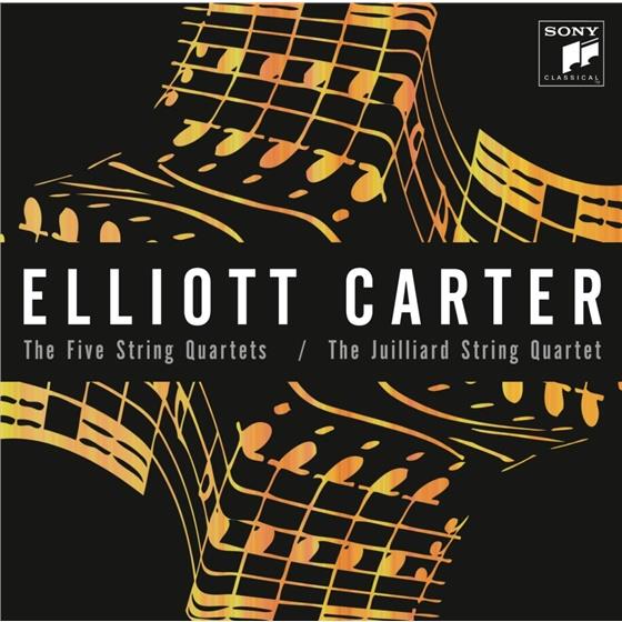 Juilliard String Quartet & Elliot Carter (1908 - 2012) - Five String Quartets 2 CDs