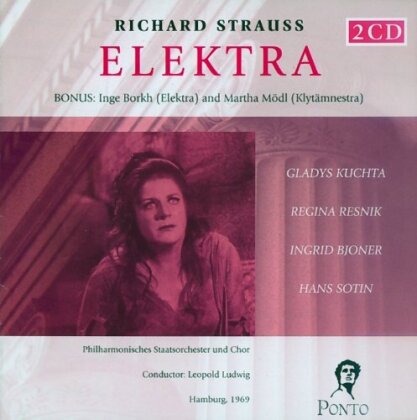 Gladys Kuchta, Regina Resnik, Ingrid Bjoner, Hans Sotin, &hellip; - Elektra - Hamburg 1969 - Bonus Track Borkh & M&ouml;dl In Elektra/Klyt&auml;mnestra (2 CDs)