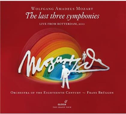 Wolfgang Amadeus Mozart (1756-1791), Frans Br&uuml;ggen & Orchestra of the Eighteenth Century - Last Three Symphonies 39/40/41 - Live From Rotterdam, 2010 (2 CDs)