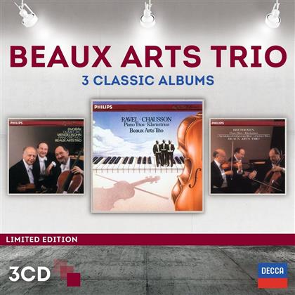 Beaux Arts Trio, Ludwig van Beethoven (1770-1827), Antonin Dvor&aacute;k (1841-1904), Felix Mendelssohn-Bartholdy (1809-1847), &hellip; - Trios - 3 Classic Albums (3 CDs)