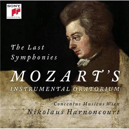 Wolfgang Amadeus Mozart (1756-1791), Nikolaus Harnoncourt & Concentus Musicus Wien - Symphonies Nos. 39, 40 & 41 (2 CD)
