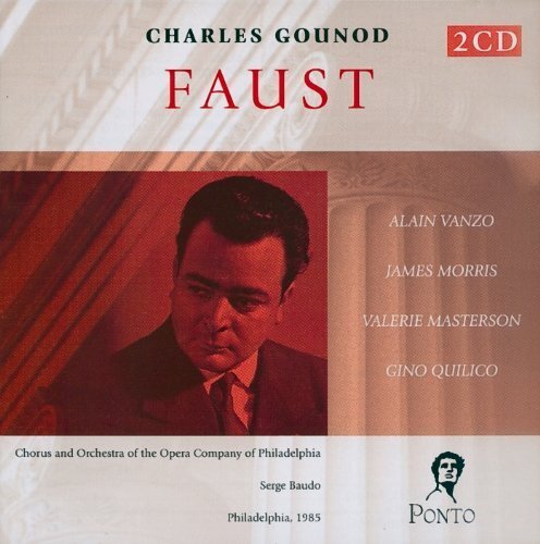 Alain Vanzo, James Morris, Valerie Masterson, Gino Quilico, Charles Gounod, … - Faust 2 CDs