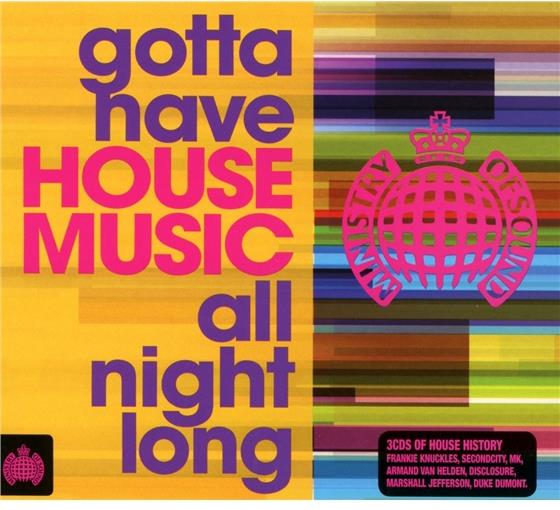 Ministry Of Sound - Gotta Have House Music All Night Long 3 CDs