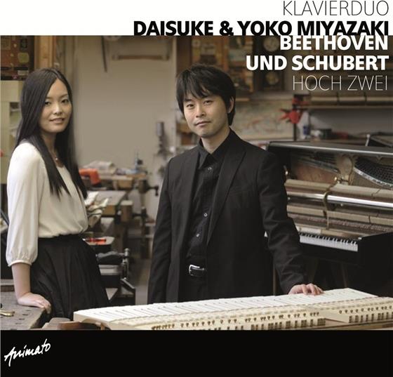 Ludwig van Beethoven (1770-1827), Franz Schubert (1797-1828), Daisuke Miyazaki & Yoko Miyazaki - Beethoven & Schubert Hoch Zwei