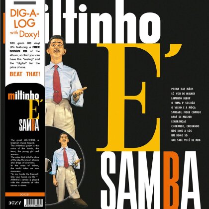 Miltinho - Miltinho E' Samba - Doxy (LP + CD)