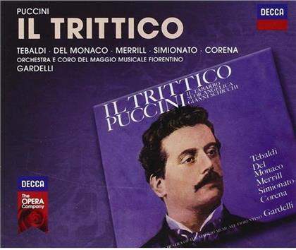 Lamberto Gardelli, Renata Tebaldi, Mario Del Monaco, Giacomo Puccini (1858-1924), &hellip; - Il Trittico (3 CDs)