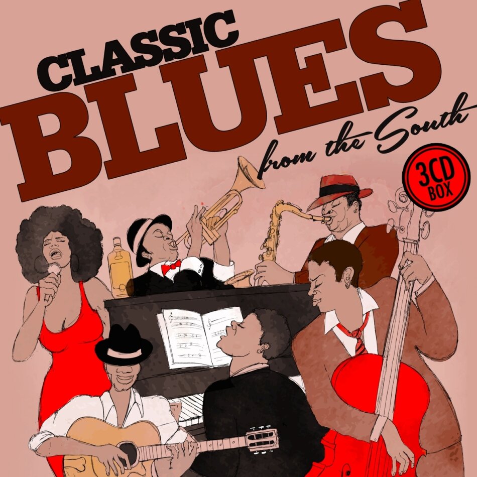 Classic Blues From The South 3 CDs