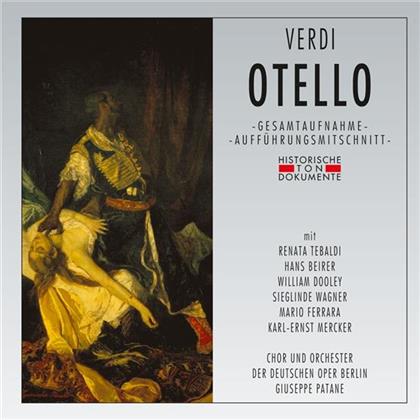 Giuseppe Verdi (1813-1901), Hans Beirer, William Dooley, Siegelinde Wagner, &hellip; - Otello (2 CDs)