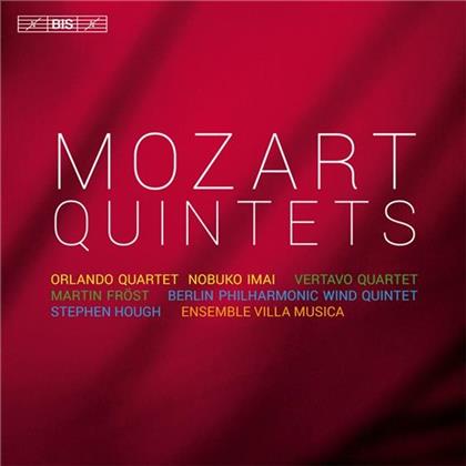 Orlando Quintet, Nobuko Imai, Martin Frost, Stephen Hough (*1961), &hellip; - Quintette (4 CD)